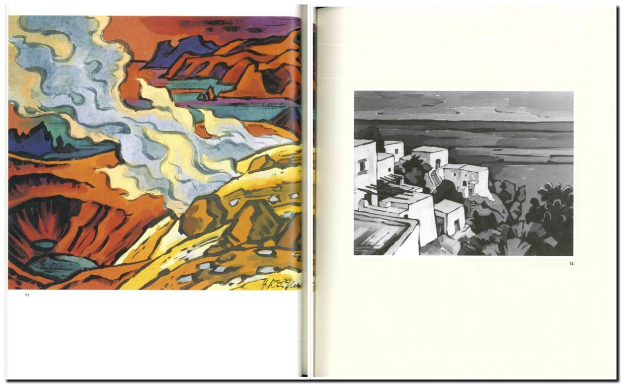 Beispielinhalt (Bild) Der Maler Heinz Kistler - Elementare Landschaft