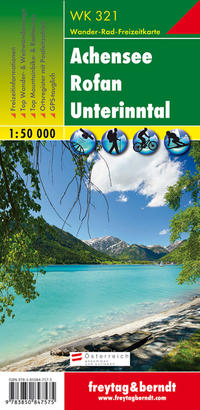 WK 321 Achensee - Rofan - Unterinntal, Wanderkarte 1:50.000