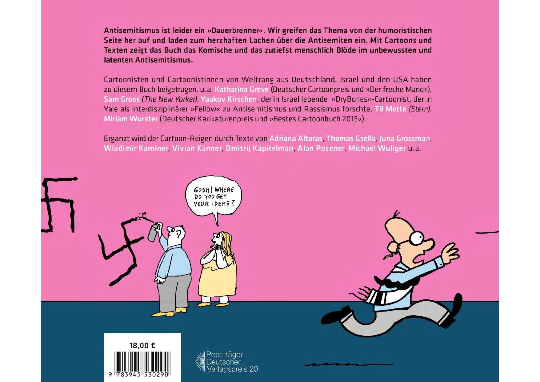 Rückseitencover #Antisemitismus für Anfänger