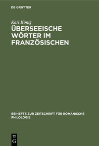 Überseeische Wörter im Französischen