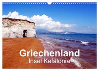 Griechenland - Insel Kefalonia (Wandkalender 2026 DIN A3 quer), CALVENDO Monatskalender