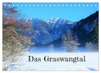 Das Graswangtal (Tischkalender 2025 DIN A5 quer), CALVENDO Monatskalender