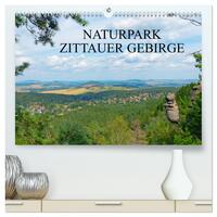 Naturpark Zittauer Gebirge (hochwertiger Premium Wandkalender 2025 DIN A2 quer), Kunstdruck in Hochglanz