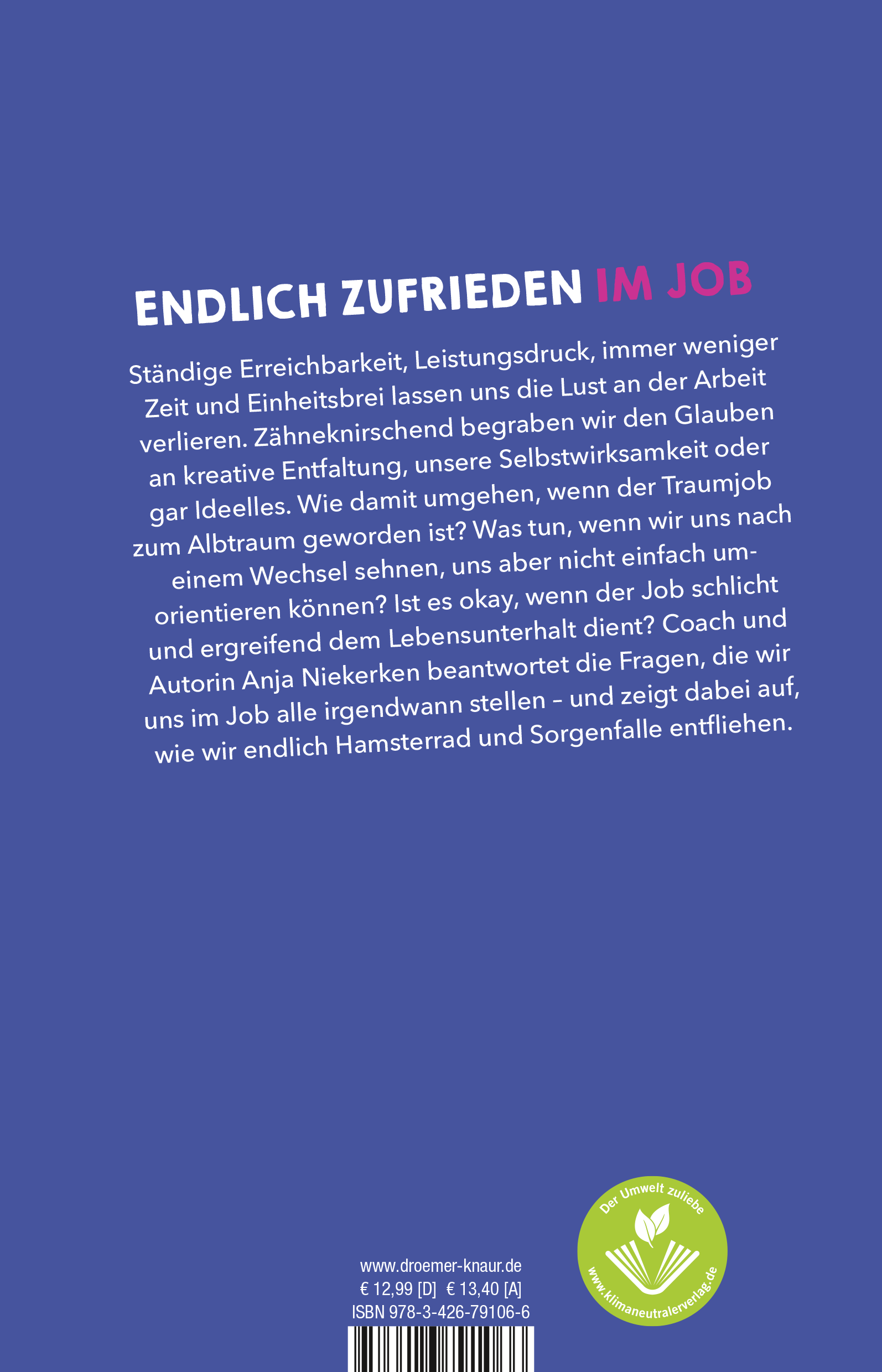 Rückseitencover Im nächsten Leben mach ich was Sinnvolles