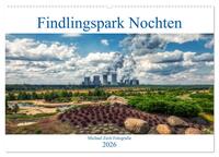 Der Findlingspark in der Lausitz (Wandkalender 2026 DIN A2 quer), CALVENDO Monatskalender