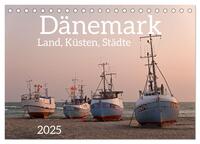 Dänemark - Land, Küsten, Städte (Tischkalender 2025 DIN A5 quer), CALVENDO Monatskalender