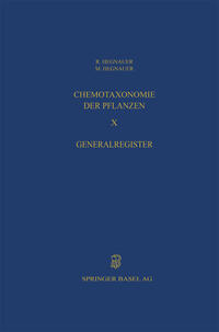 Chemotaxonomie der Pflanzen