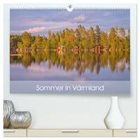 Schwedischer Sommer in Värmland (hochwertiger Premium Wandkalender 2025 DIN A2 quer), Kunstdruck in Hochglanz