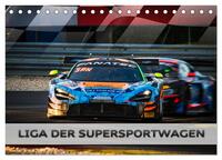 Liga der Supersportwagen (Tischkalender 2025 DIN A5 quer), CALVENDO Monatskalender