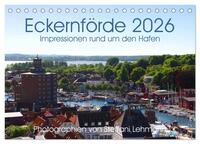 Eckernförde 2026. Impressionen rund um den Hafen (Tischkalender 2026 DIN A5 quer), CALVENDO Monatskalender