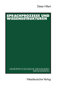 Vorderes Coverbild Sprachprozesse und Wissensstrukturen
