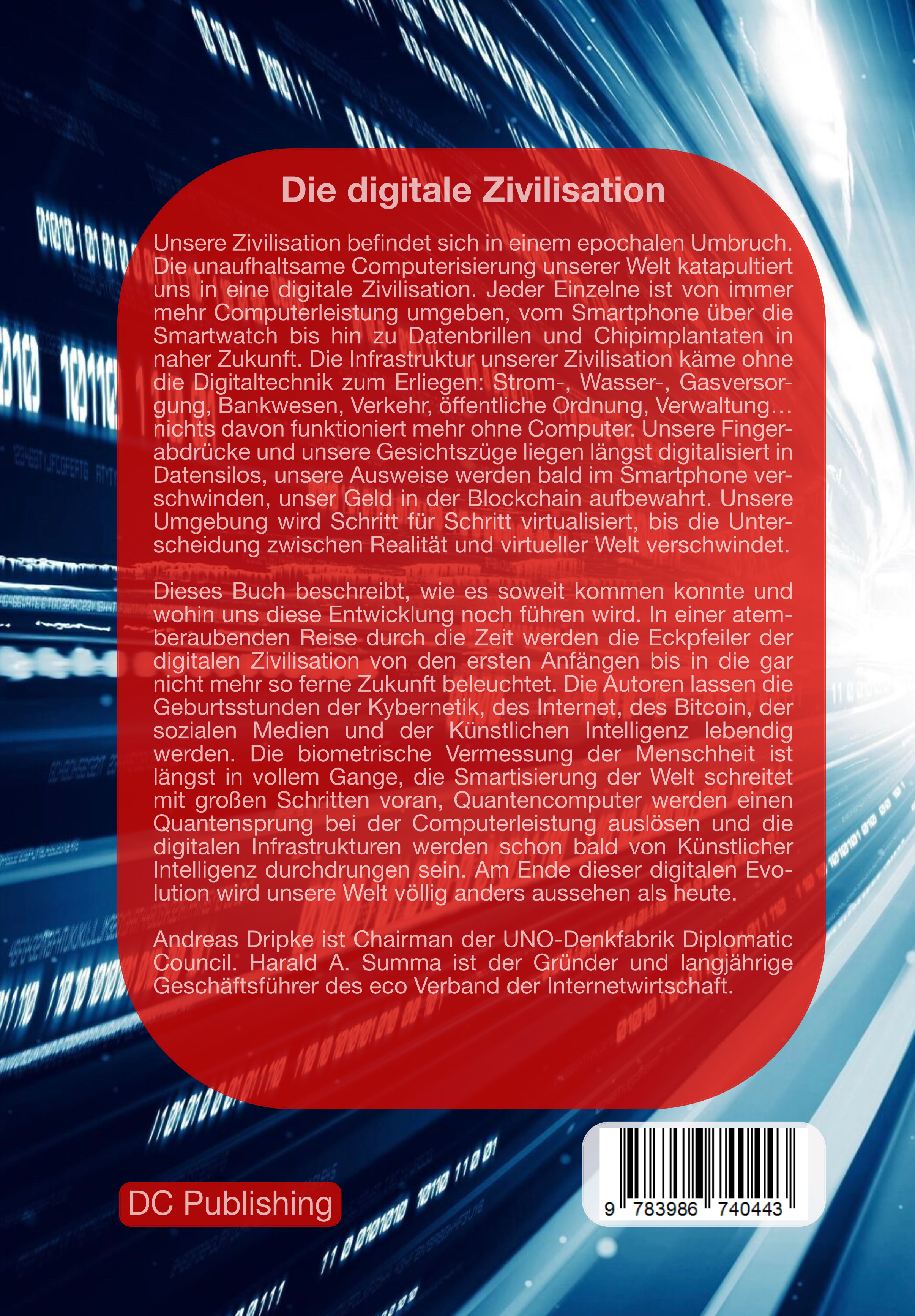 Rückseitencover Die digitale Zivilisation