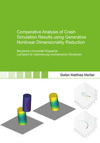 Comparative Analysis of Crash Simulation Results using Generative Nonlinear Dimensionality Reduction