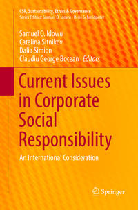 Vorderes Coverbild Current Issues in Corporate Social Responsibility