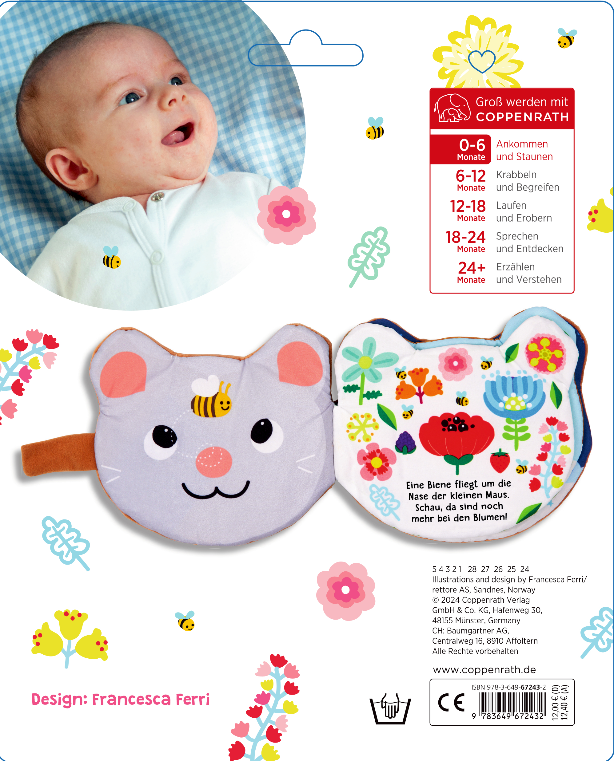Rückseitencover Mein allerliebstes Kuschelbuch: Hallo, kleiner Bär!
