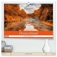 Deutschland - Ein Fotomärchen (hochwertiger Premium Wandkalender 2025 DIN A2 quer), Kunstdruck in Hochglanz