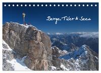Berge, Täler & Seen (Tischkalender 2026 DIN A5 quer), CALVENDO Monatskalender