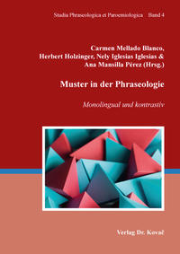 Vorderes Coverbild Muster in der Phraseologie