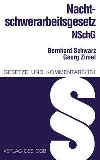 Vorderes Coverbild Nachtschwerarbeitsgesetz