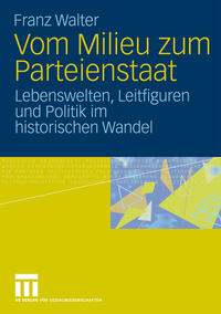 Vorderes Coverbild Vom Milieu zum Parteienstaat