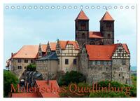 Malerisches Quedlinburg (Tischkalender 2025 DIN A5 quer), CALVENDO Monatskalender