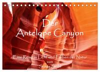 Vorderes Coverbild Der Antelope Canyon (Tischkalender 2025 DIN A5 quer), CALVENDO Monatskalender