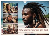 Tolle Typen rund um die Welt (Wandkalender 2026 DIN A4 quer), CALVENDO Monatskalender