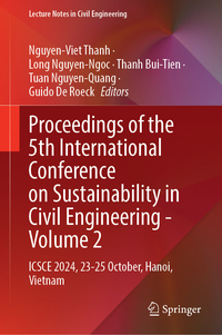 Proceedings of the 5th International Conference on Sustainability in Civil Engineering - Volume 2