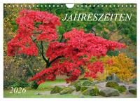 Jahreszeiten / 2026 (Wandkalender 2026 DIN A4 quer), CALVENDO Monatskalender
