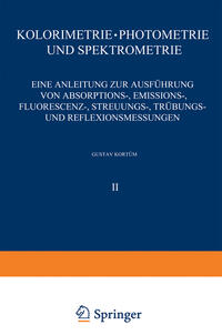 Kolorimetrie · Photometrie und Spektrometrie
