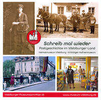 Vorderes Coverbild Schreib mal wieder. Postgeschichte im Vilsbiburger Land