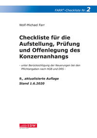 Farr, Checkliste 2 (Konzernanhang), 9. Aufl.