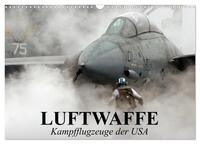 Luftwaffe. Kampfflugzeuge der USA (Wandkalender 2025 DIN A3 quer), CALVENDO Monatskalender