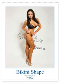 Vorderes Coverbild Bikini Shape (Wandkalender 2026 DIN A2 hoch), CALVENDO Monatskalender
