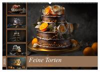 Feine Torten (Wandkalender 2026 DIN A2 quer), CALVENDO Monatskalender
