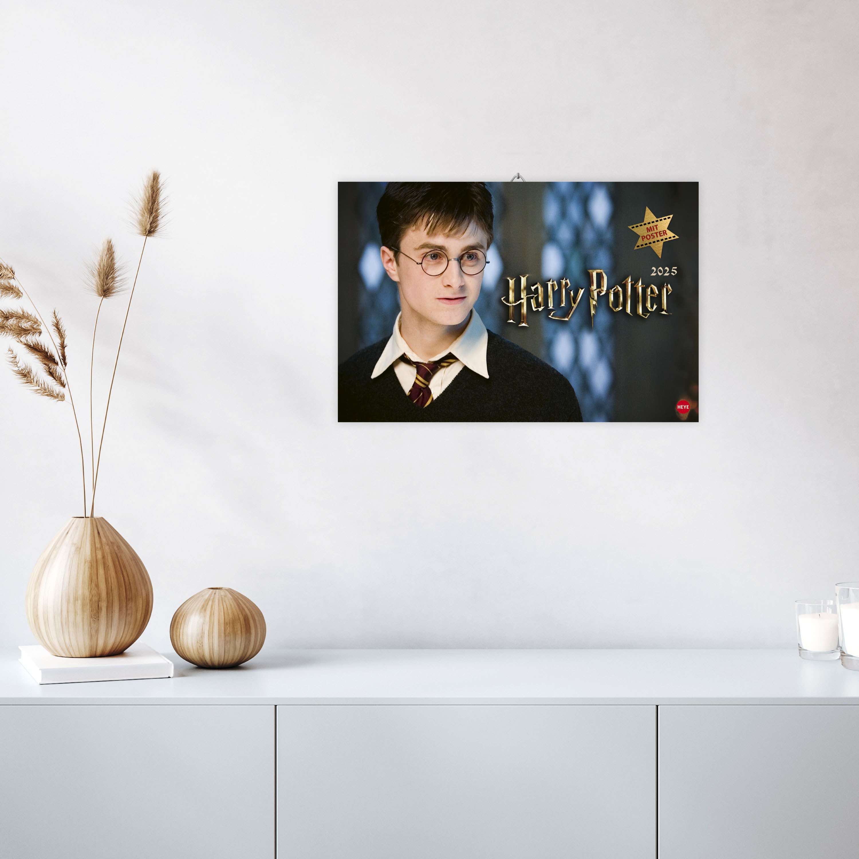 Harry Potter Broschur XL Kalender 2025