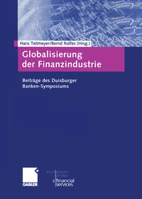 Vorderes Coverbild Globalisierung der Finanzindustrie