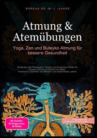 Vorderes Coverbild Atemtechnik (DE) / Atmung &amp; Atemübungen: Yoga, Zen und Buteyko Atmung für bessere Gesundheit