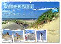 Sommerpause - An Dänemarks Nordseestrand (Wandkalender 2025 DIN A3 quer), CALVENDO Monatskalender