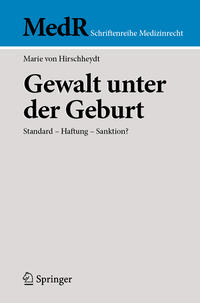 Vorderes Coverbild Gewalt unter der Geburt