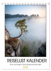 Reiselust Kalender (Tischkalender 2026 DIN A5 hoch), CALVENDO Monatskalender