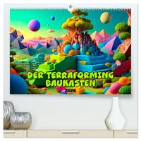 Der Terraforming-Baukasten (hochwertiger Premium Wandkalender 2026 DIN A2 quer), Kunstdruck in Hochglanz