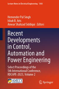 Recent Developments in Control, Automation and Power Engineering