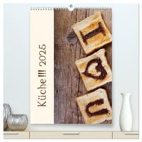 Küche !!! 2025 (hochwertiger Premium Wandkalender 2025 DIN A2 hoch), Kunstdruck in Hochglanz