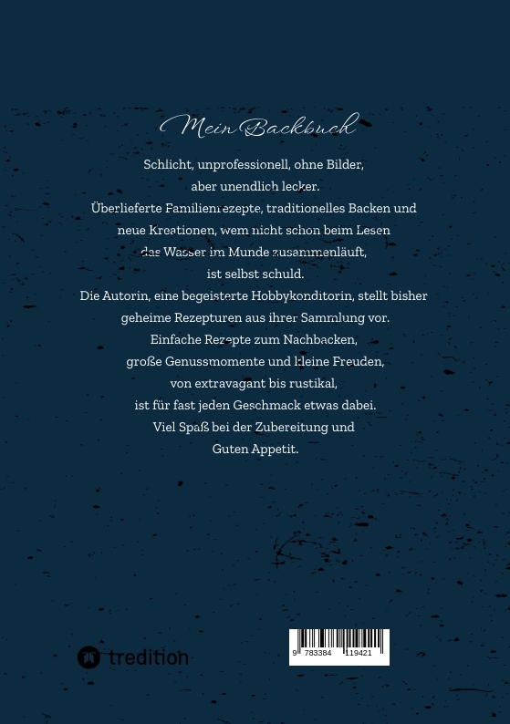 Rückseitencover Mein Backbuch