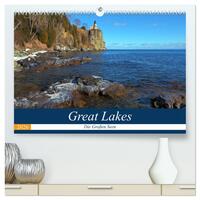 Great Lakes - Die großen Seen (hochwertiger Premium Wandkalender 2026 DIN A2 quer), Kunstdruck in Hochglanz