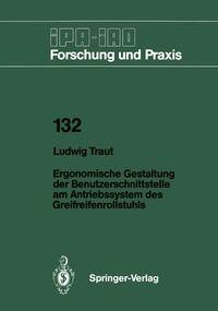 Vorderes Coverbild Ergonomische Gestaltung der Benutzerschnittstelle am Antriebssystem des Greifreifenrollstuhls