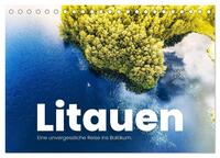 Litauen - Eine unvergessliche Reise ins Baltikum. (Tischkalender 2026 DIN A5 quer), CALVENDO Monatskalender