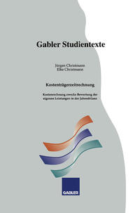 Vorderes Coverbild Kostenträgerzeitrechnung