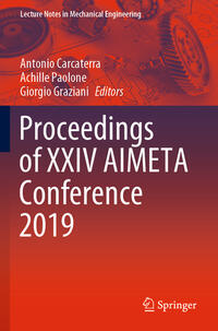 Proceedings of XXIV AIMETA Conference 2019